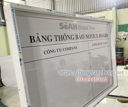 Bảng trắng văn phòng in decal